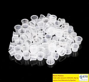 Tattoo Color Cup 1000pcs Bleu Pas de base en plastique Encres MediumTattoo