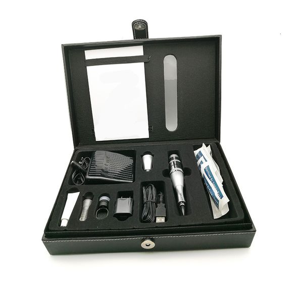 Kits de pistolas de tatuaje 1 juego profesional completo EE. UU. Máquina Merlin para maquillaje permanente Merline Cosmetic Eyebrow Lip 230907