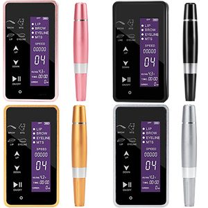 Tattoo Guns Kits Permanente Make-up Machine Professionele Roterende PMU Pen Kit voor Microblades Wenkbrauw Lippen Eyeliner Met Naald 230907