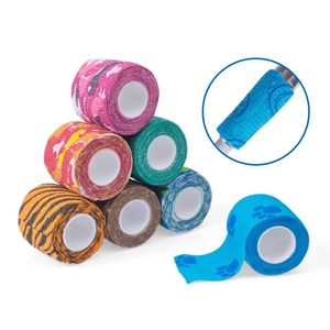 Tattoo Handle Bandage Disposable Sport Wrap Tape Self Adhesive Elastic Bandages Tapes Tattoo Permanent Make up Accessories 248