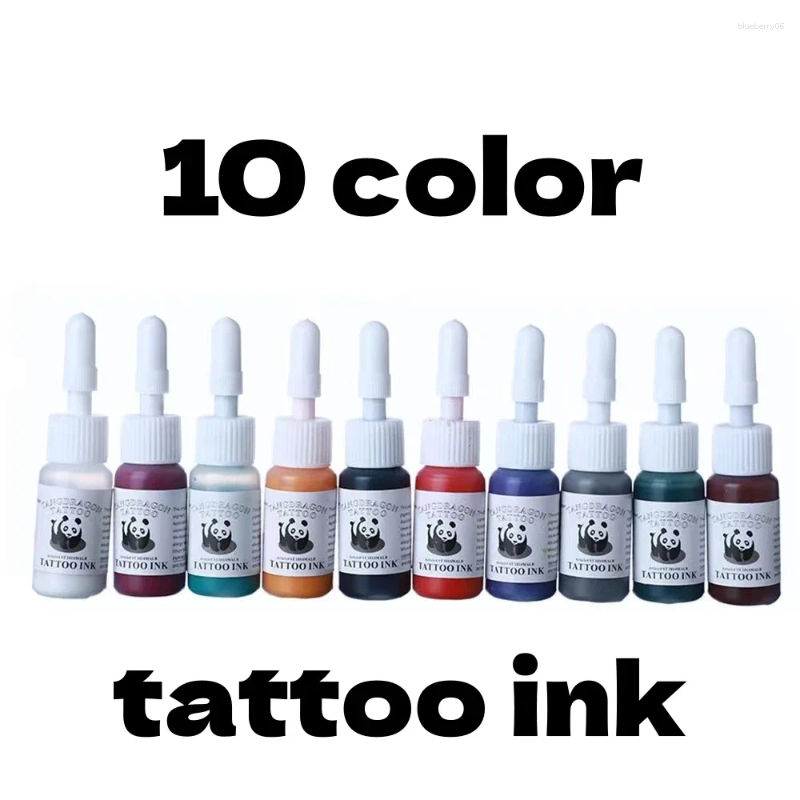 Encres de tatouage 5ml, pigments d'encre, peintures de beauté, fournitures de maquillage, sourcils semi-permanents pour peinture