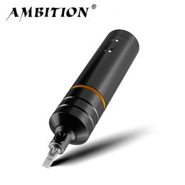 Machine à tatouer Ambition Sol Nova, stylo à tatouer sans fil illimité, course de 4mm, pour artiste tatoueur, Art corporel, 230905