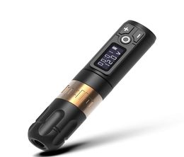 Tatouage Ambition Ambition Soldat Professional Wireless Pen 1800 MAh Batterie avec une puissance portable à LED numérique pour l'art corporel 227396339