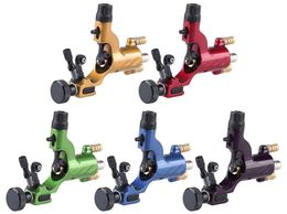 Tattoo Machine is Dragonfly RCA Style Rotary Motor Tattoo Gun Machine LinerShader Groothandel 6color. 230711