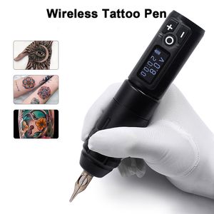 Tattoo Machine Professionele draadloze pen Rotary Tattoo Machine Lithium Batterij snel opladen draadloze tattoo machine voor body art 230523