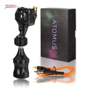 Máquina de tatuaje Pluma de tatuaje Ametralladora rotativa Kit de tatuaje profesional Juego de tubos de agarre Suministro Tatto Cartucho Aguja Motor Shader Maquillaje permanente 230523