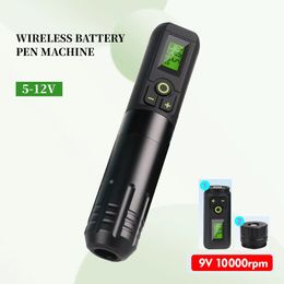 Kit de stylo à cartouche sans fil pour Machine à tatouer, avec 2 Batteries de 2000 mAh, jeux de prises de Conversion RCA pour artiste 231030