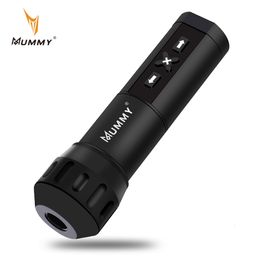 Machine à tatouer sans fil LED affichage numérique momie 2200mah batterie stylo puissant moteur rotatif pour doublure et shader 230425