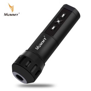 Machine à tatouer sans fil LED affichage numérique momie 2200mah batterie stylo puissant moteur rotatif pour doublure et shader 230728