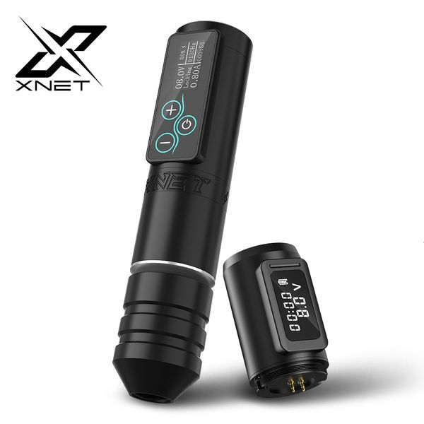 Machine à tatouer XNET Vane, stylo sans fil, moteur sans balais puissant avec écran tactile, capacité de la batterie 2400mAh pour artistes 230907