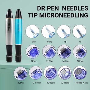 Tattoo naald Dr.pen A1 Cartridges 1/3/5/7/9/12/36/42/Round Nano Microneedle Dermapen