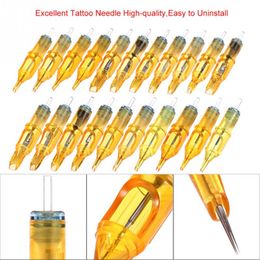 Aiguilles de tatouage 10 pièces cartouche jetable maquillage 3RL5RL7RL9RL5M17M19M15RS7RS9RS pour Machine de Microblading 230525