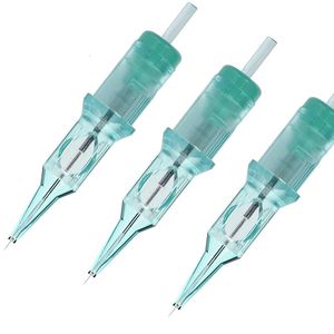 Aiguilles de tatouage 20pcs / Box Qualité Premium Vert VIPER PMU Aiguille De Cartouche De Tatouage Super Sharp Durable Cohérente Tatouage Maquillage Permanent 230725