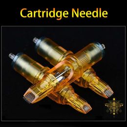 Tattoo-naalden 510 tattoo-inktcartridgenaalden RL RM RS M1 Yellow Dragonfly 1 3 5 7 9 11 14 15 voor machinepennaaldaccessoires 231205