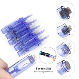 Tattoo naalden 9123642 Nano Microneedling A1 Derma Pen Naalles Bajonet Tattoo Cartridge Needle For Face Beauty Professional 230425