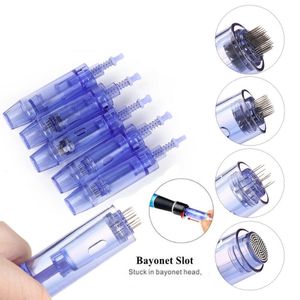 Tattoo naalden 9123642 Nano Microneedling A1 Derma Pen Naalles Bajonet Tattoo Cartridge Needle For Face Beauty Professional 230425