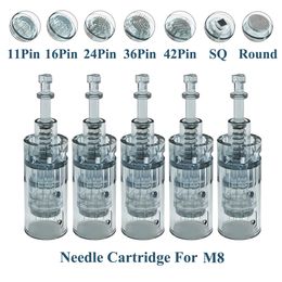 Tattoo naalden bajonet cartridges tip vervanging 11 16 36 42 nano naald mts micro needling voor m8 derma pen microneedling 230417