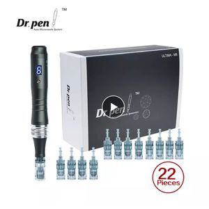 Tattoo Naalden Dr. Pen M8 professionele lederen pen met 22-pins draadloze micronaaldpen 230728