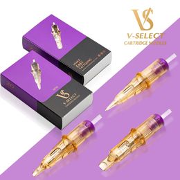 Aiguilles de tatouage EZ cartouche aiguilles de tatouage V Select Micropigmentation maquillage Permanent Eyelinver lèvres sourcils Microblading 231016