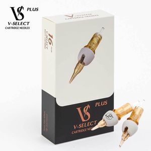 Tattoo Naalden EZ V Select Tattoo Cartridge Naald Plus Ronde Liner RL voor Rotary Pen Machines Vingercomfort Minder Trillingen 16 Stuks/doos 230630