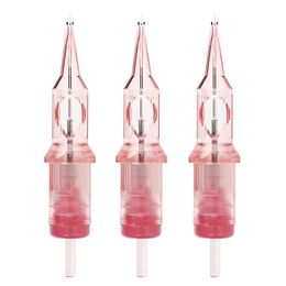 Tattoo Naalden Hoge kwaliteit roze VIPER PMU tattoo cartridge naald super scherp en duurzaam consistent 20 stuks/doos permanente make-up auto 230802