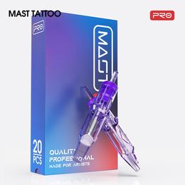 Tattoo naalden tattoo cartridge naalden pro rl round voering wegwerp gesteriliseerde veiligheid tattoo naald voor tattoo machines grepen 20 pcslot 230814