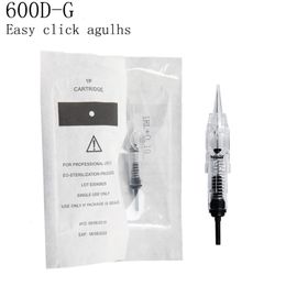 Tattoo naalden tattoo naalden 1RL 100 -stuk cartridge naalden wegwerp gesteriliseerde tattoo permanente make -up naalden tips voor wenkbrauw lip 0,3 mm 230317