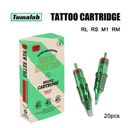 Tattoo naalden tumalab tattoo naald korte naald tattoo cartridge 08#10#12#rl rs 1020pcs tattoo naald wegwerp tattoo benodigdheden 230821