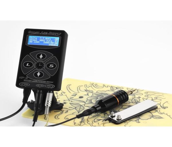 Fuente de alimentación para tatuajes La máquina de tatuaje más nueva Hurricane HP2 Maquillaje LCD digital inteligente Suministros de arte corporal para tatuajes dobles Accesorios S5705052