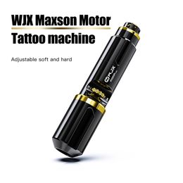 Machines voor het verwijderen van tatoeages WJX Swiss Maxson Motor Dragonhawk Professionele roterende machine Pen voor cartridgenaalden Permanente benodigdheden Gun 231211