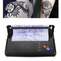Tattoo -overdracht stencils machine A4 thermische printertekening kopieerapparaat voor papier voeg 10 stks toe