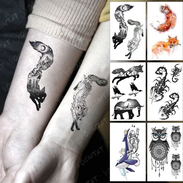Tatouages 3D étanche à tatouage temporaire imperméable