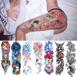 Tatouages étanche à tatouage temporaire étanche grande art du totem animal complet