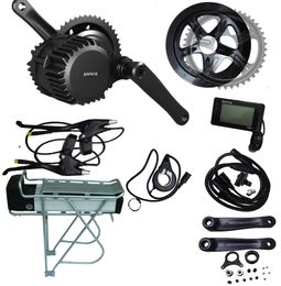 UE hors taxes ! 8FUN/Bafang 250w 350W Ebike kit 36V kits + porte-bagages arrière vélo électrique 36V 13Ah batterie au lithium pour Citybike