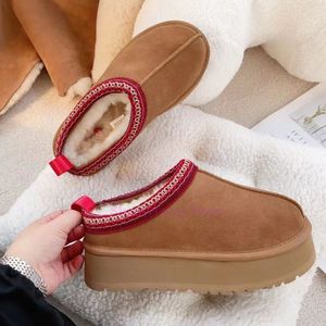 Tazz pantoffels Australië ugglis schapenvacht kalfsleer leren laarzen sneeuw winter funkette dames tasman platform klassieke ultra mini slipper disquette enkellaarsjes