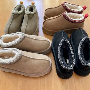 Tazz Pantoufles Tasman Pantoufles Chaussures de créateur Australie Bottes Designer Femmes Bottes Bottes d'hiver Femmes Plate-forme Pantoufle Classique Ultra Mini Plate-forme Bottes