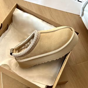 Tazz slippers uggsboot dames tasman bont slides Australië snowboots klassieke mosterdzaad ultra mini platform laars Disquette winterschoenen Heren Designer laarsjes