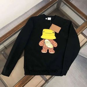 Tb Bear Sudadera estampada con cuello redondo para hombre Sudadera con capucha Burb Diseñador Suéter Hombres Mujeres Suéteres Bby Camiseta de manga larga Tamaño asiático 4XL 5XL 699