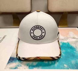 TB Correct Hat Witte Designer Caps Baseballpet van siliconen geruite7333140