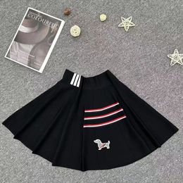TB-vrouw rokken casual jurken designer shorts geplooide rok hoge taille slanke korte rok uit de lenteveer herfst bodems jurk s-l