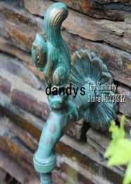 TB90442 Robinet d'extérieur décoratif en forme d'animal rural, robinet de jardin avec robinet d'écureuil en bronze antique pour le lavage du jardin, dandys2608055