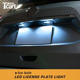 TCART High Power Super Bright Car Bulbs LED-kentekenlichten voor Nissan X-Trail T32 2014 2015 2015 2017 2018 Auto-accessoires