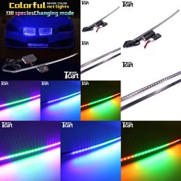 TCART Intake Grille Dynamic LED RGB 7 Color Lights voor M F22 F46 F10 F11 G30 G31 E63 E65 F01 F02 X1 F48 X3 Accessoires