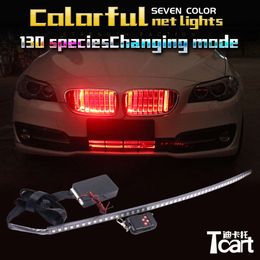 TCART Intake Grille Dynamic LED RGB 7 Color Lights voor E81E82 E87 E88 F20 F21 E46 E36 E60 G30 E90 E91 E92 F30 F31