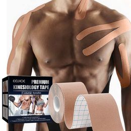 TCMHealth Bulk Kinesiology Tape EHBO -toevoer Waterdichte rol Sportondersteuning voor kniespierpols Schouder terug