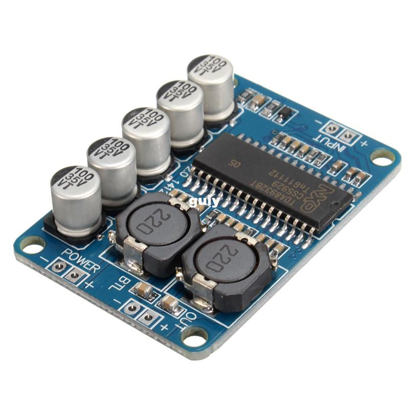 Freeshipping TDA8932 Digital förstärkare Board Module Mono 35W Low Power Stereo Amplifier DIY
