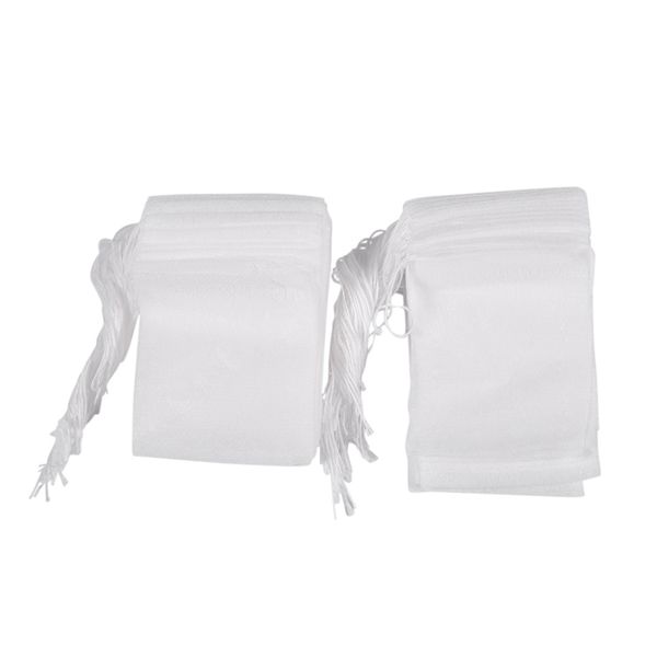 Bolsas de té 9 x 10 CM Bolsas de té perfumadas vacías con papel de filtro Heal Seal de cuerda para té suelto de hierbas envío gratis