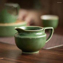 Tea Cups 200ML Celadon Glazed Cha Hai Japanese Style Accessories Heat Resistant Porcelain Retro Cup
