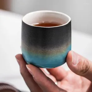 Theekopjes creatieve master cup koffie keramiek set een single van Persimmon Chinees huishouden handgemaakte theekop theeware bar