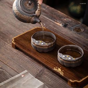 Tasses à thé grand lotus semedpod maître tasse de style japonai